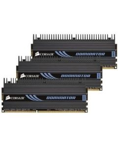 Corsair TR3X6G1600C8D Dominator 6 GB 3 x 2 GB PC3-12800 1600MHz 240-Pin DDR3 Core i7 Memory Kit