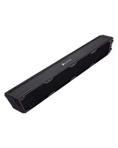 Corsair Hydro X Series, XR7 480mm Water Cooling Radiator (Quad 120mm Fan Mounts, Easy Installation, Premium Copper Construction, Polyurethane Coating, Integrated Fan Screw Guides) Black